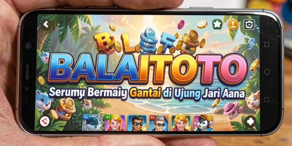 Tampilan gameplay BALAITOTO yang menghibur dan penuh warna.