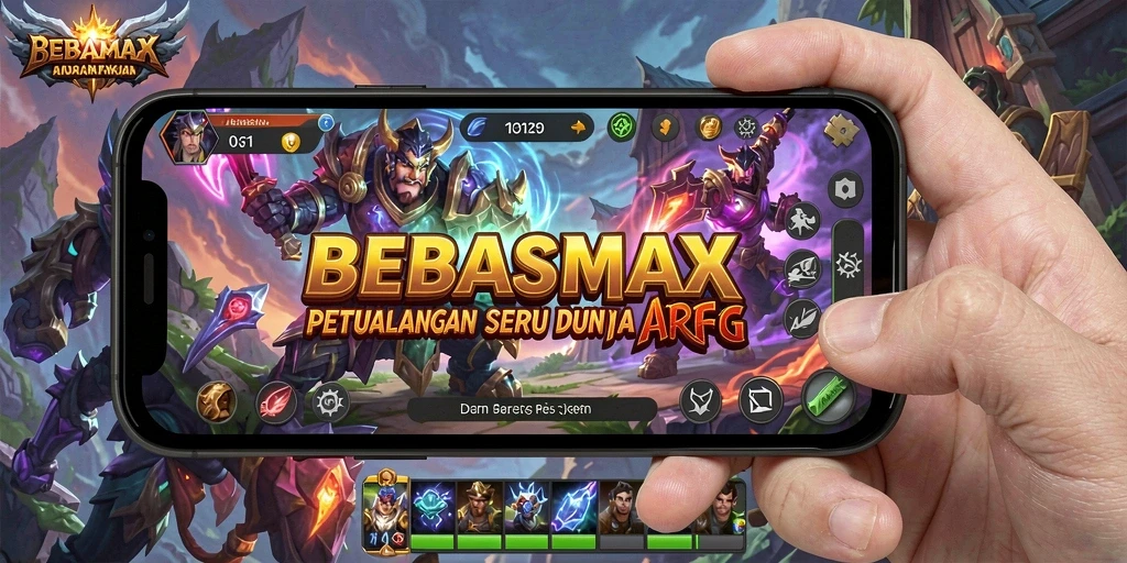 Gameplay seru dan menegangkan dalam BEBASMAX ARPG.