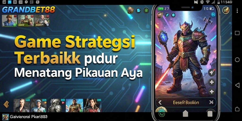 Tampilan seru dari gameplay strategi GRANDBET88 yang menantang.