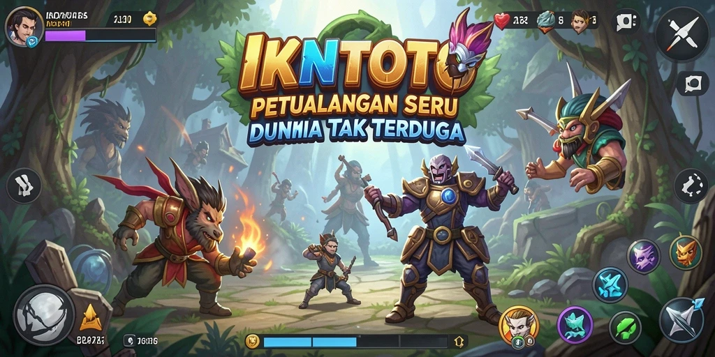 Gameplay petualangan seru dengan grafik fantastis di IKNTOTO.