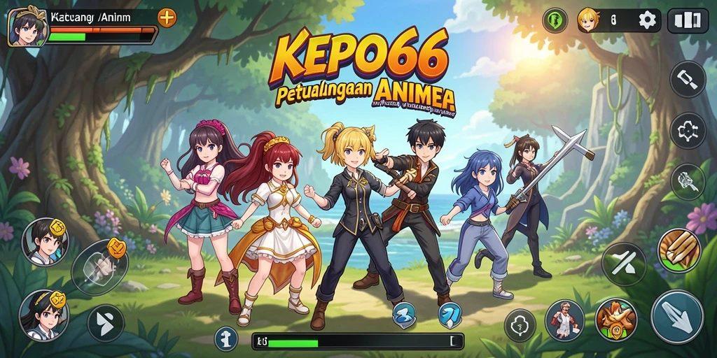 Tampilan gameplay yang seru dan menawan dari KEPO66.