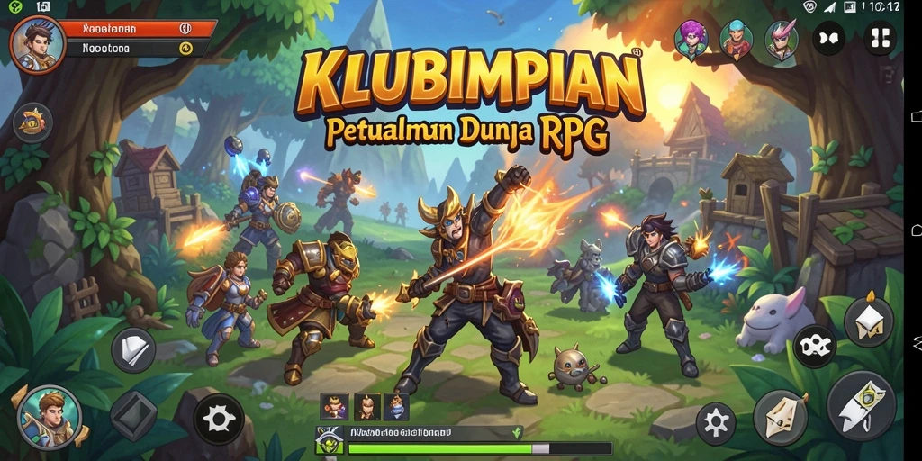 Tangkapan layar gameplay menunjukkan aksi menegangkan dalam RPG.