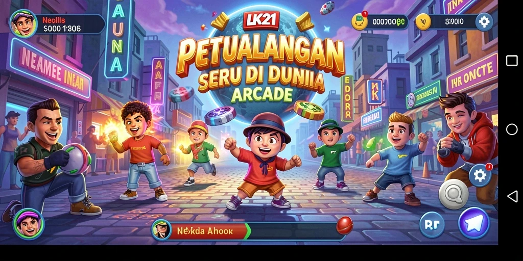 Tampilan menarik dari gameplay LK21 yang seru dan menantang.