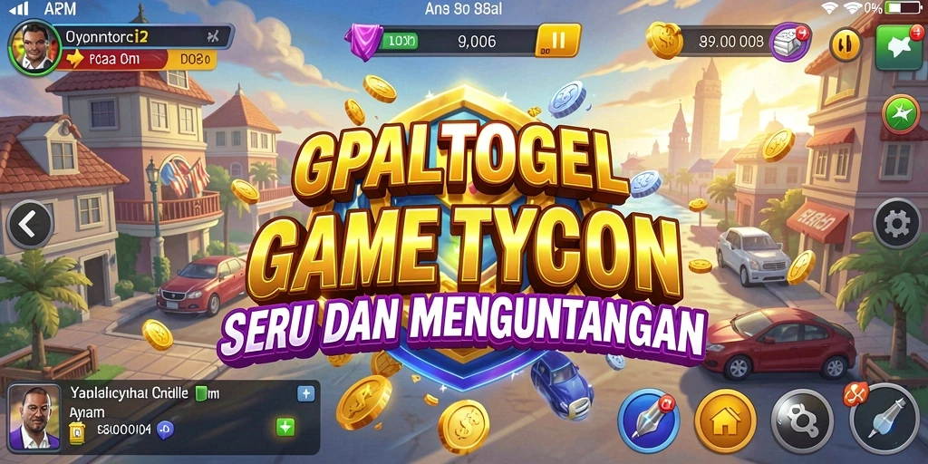 Screenshot gameplay OPALTOGEL yang menampilkan aksi seru dan strategi Tycoon.
