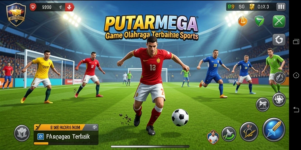 Gameplay seru PUTARMEGA dalam dunia olahraga.