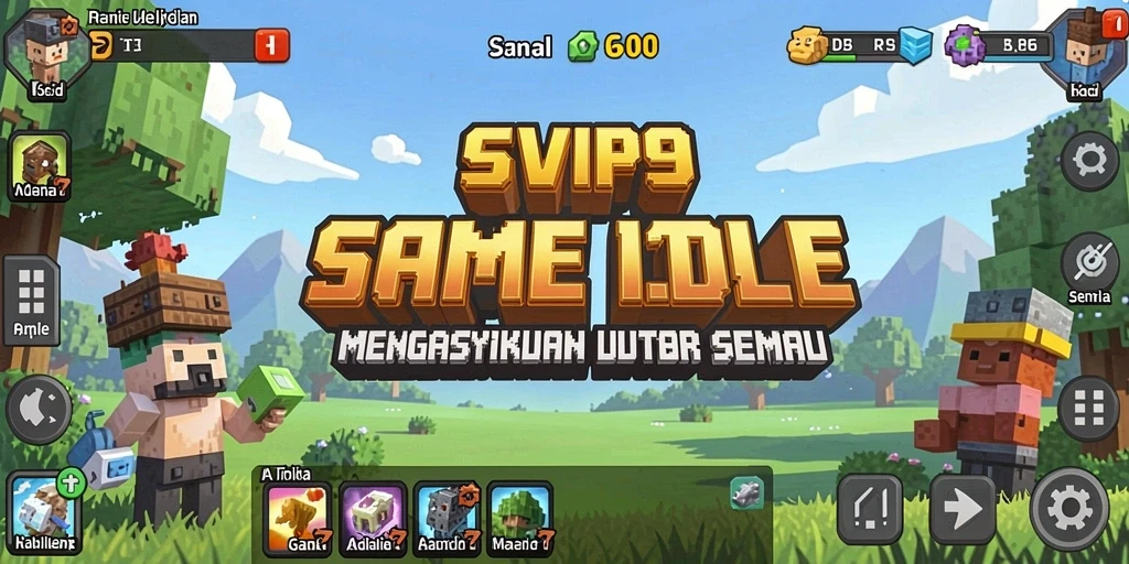 Tampilan gameplay menarik dari SVIP9 yang memukau.