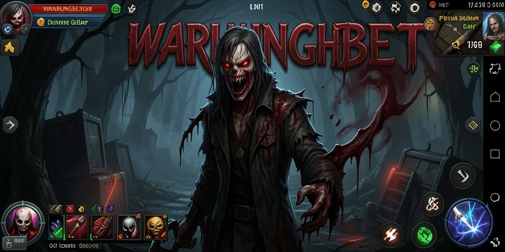 Screenshot utama WARUNGBET menampilkan gameplay yang menegangkan dan penuh ketegangan.